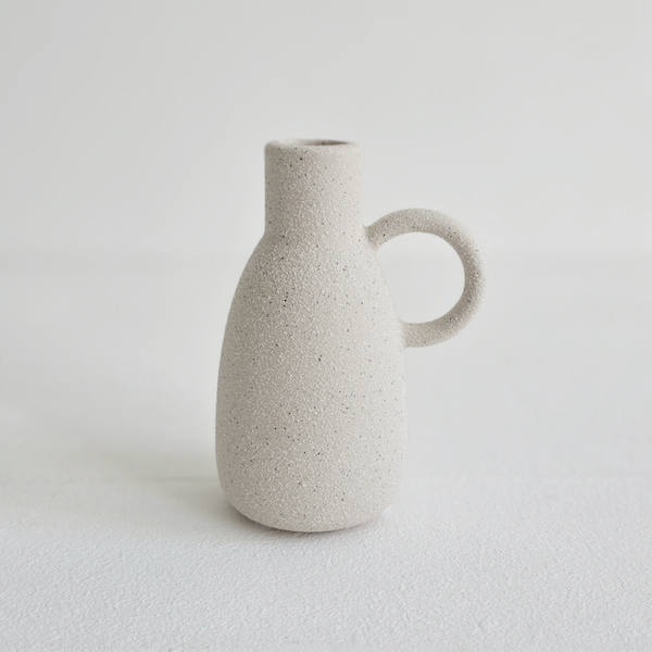 Tuscan Handle Budvase - Ivory